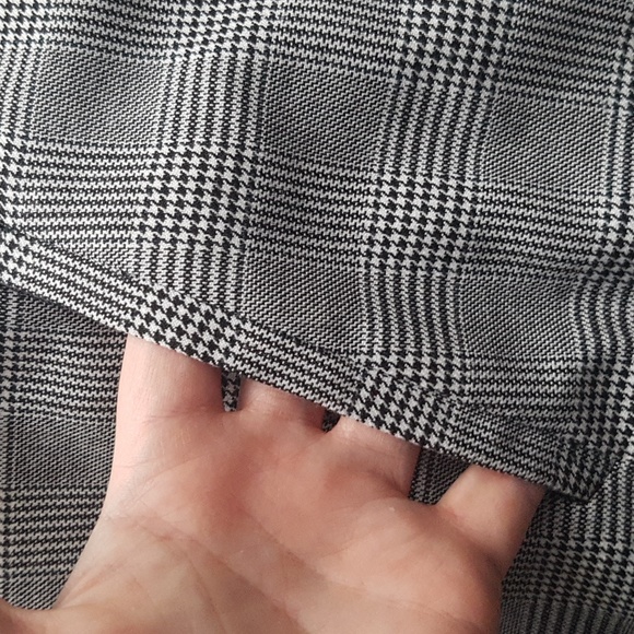 Twik Simons Houndstooth Women's Cropped Jacket with Pockets Size S - Picture 3 of 15